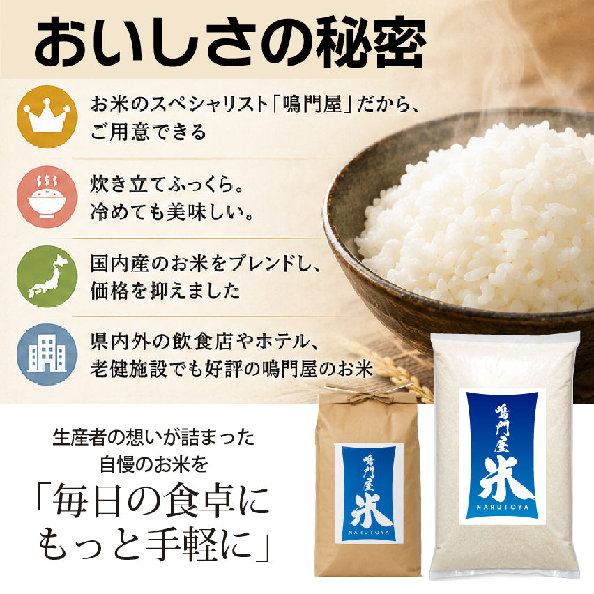鳴門屋米【ブレンド米】令和７年産